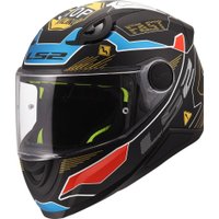 Мотошлем LS2 FF812 Kid Zero (M, серый/красный)