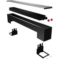 Напольный конвектор Royal Thermo STEP-130/130/1200-2-N-WT-LG-NA