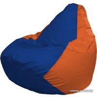 Кресло-мешок Flagman Груша Макси Г2.1-127 (оранжевый/синий)