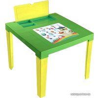 Детский стол Эльфпласт Аладдин (салатовый/желтый)