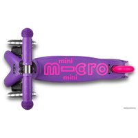 Трехколесный самокат Micro Mini Micro Deluxe LED (сиренево-розовый)