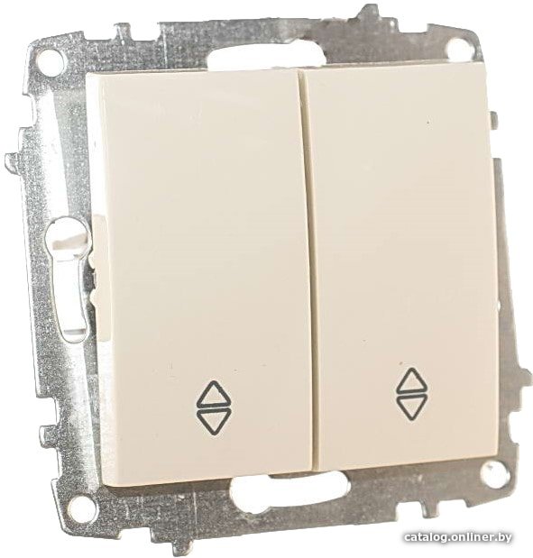 Выключатель проходной Elbi Zena-Vega 609-010300-211 (кремовый)