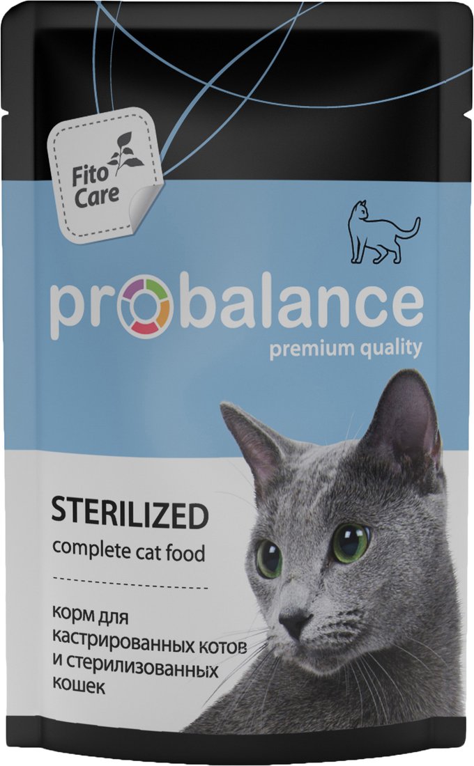 

Пресервы Probalance Sterilized 85 г