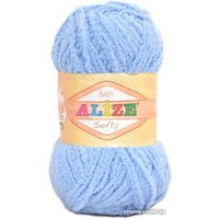 Пряжа для вязания Alize Softy 40 50 г 115 м (голубой)