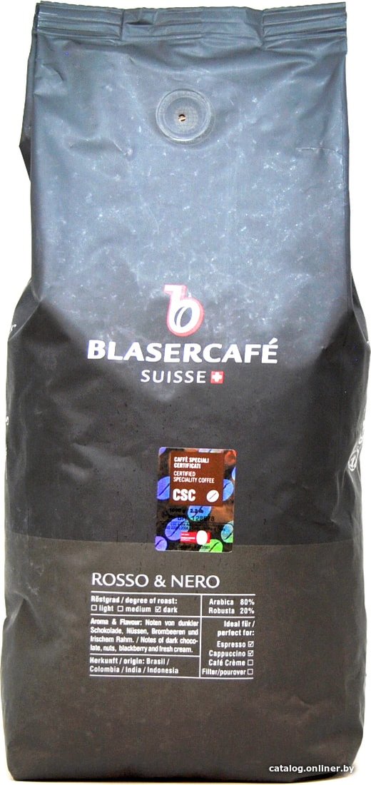 Кофе Blasercafe Rosso & Nero в зернах 1000 г