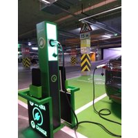 Зарядная станция TZone Mode 3 (J1772/2 коннектора - вилка)