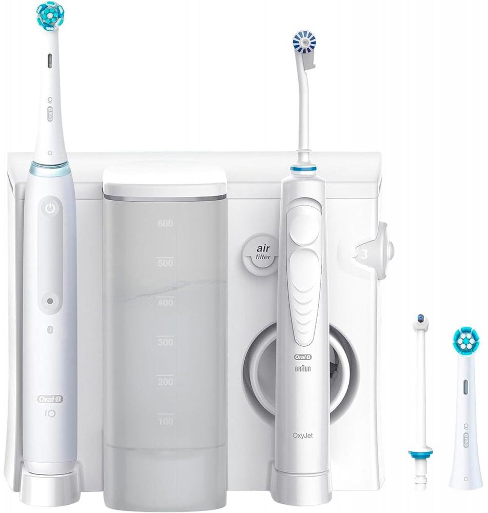 

Электрическая зубная щетка и ирригатор Oral-B OxyJet + iO 4 OCiOG4.540.4