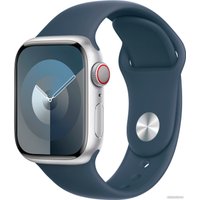 Ремешок Apple Sport Band MT2W3 (41 мм, грозовой синий, размер S/M)