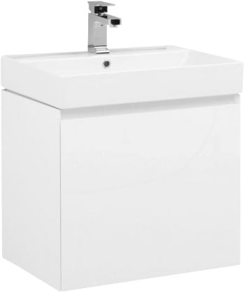

Aquanet Тумба Йорк 60 с умывальником Sanovit 60 Slim 00212591 (белый)