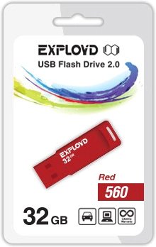 Exployd 560 32GB (красный) [EX-32GB-560-Red]