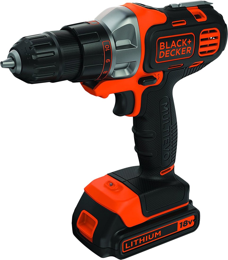 

Дрель-шуруповерт Black & Decker MT218KB (с 2-мя АКБ)