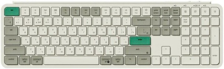 Клавиатура Keychron B6 Pro B6P-K12-RU (ретро зеленый)