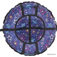 Тюбинг SnowDream Glamour S 100 см (звезды, синий)