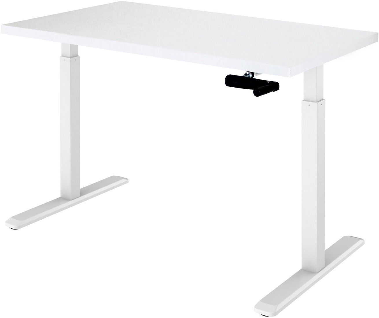 

Стол для работы стоя ErgoSmart Manual Desk 1360x800x36 мм (альпийский белый/белый)
