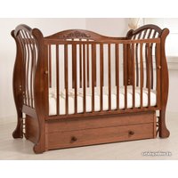 Классическая детская кроватка Гандылян Габриэлла Люкс (орех, маятник)