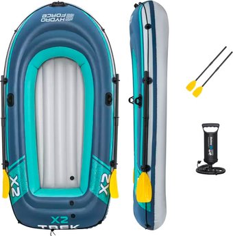 Гребная лодка Bestway Trek X2 Raft Set