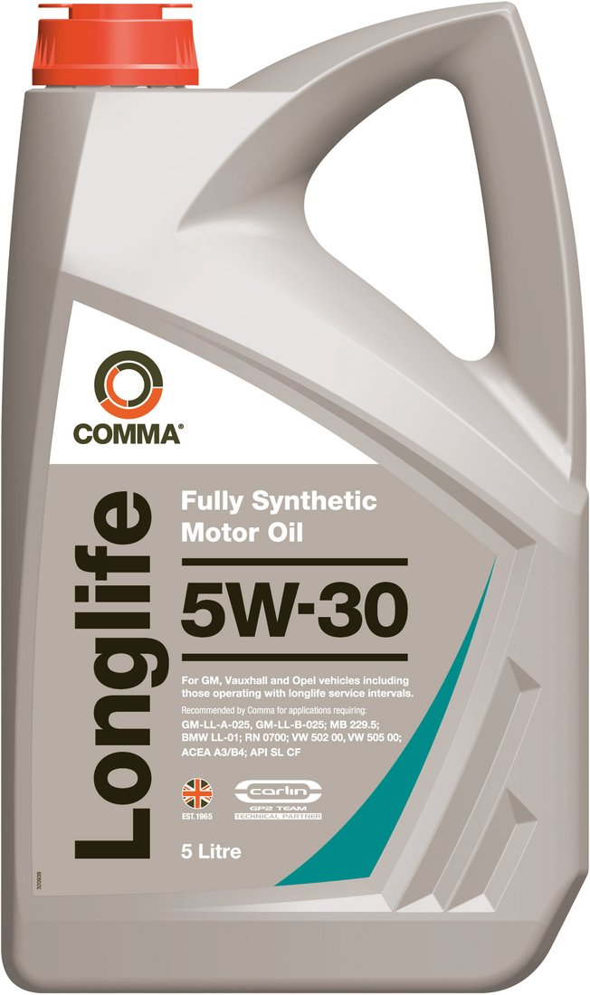 

Моторное масло Comma Long Life 5W-30 5л
