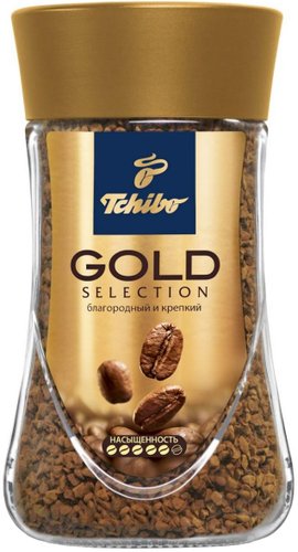 Кофе Tchibo Gold Selection растворимый 190 г