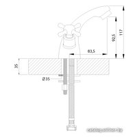 Смеситель Rossinka Silvermix H02-61