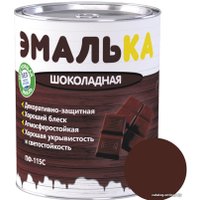 Краска Эмалька ПФ-115 С 2 л (шоколадный)