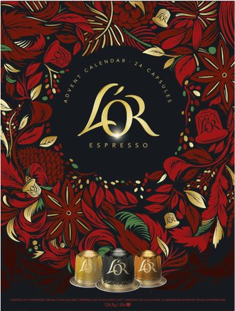 Кофе L'OR Адвент-Календарь 24 шт