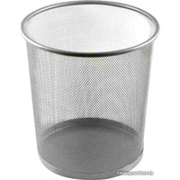 Корзина для бумаг Feniks сетчатая круглая 15 л (серебро)