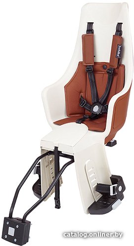 Детское велокресло Bobike Exclusive Maxi Plus Frame Led (cinnamon brown)