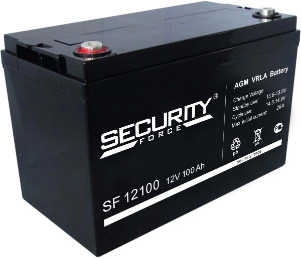 

Аккумулятор для ИБП Security Force SF 12100 (12В/100 А·ч)
