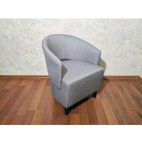 Интерьерное кресло Mio Tesoro Мажор-2 (Lux 05 светло-серый)