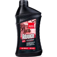 Моторное масло AEG Lubricants Advance SAE 10W-40 API SJ/CF 0.6л