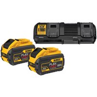 Аккумулятор с зарядным устройством DeWalt DCB132X2 (20В/2x9 Ач)
