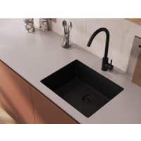 Смеситель Cersanit Cомо однорычажный 68243 (черный)