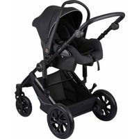 Универсальная коляска Indigo Coin (3 в 1, черный)