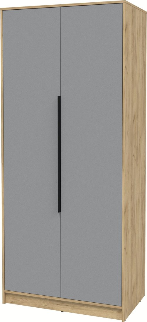 

Шкаф распашной Интерлиния Концепт КТ-Ш2 (серебро/дуб золотой)