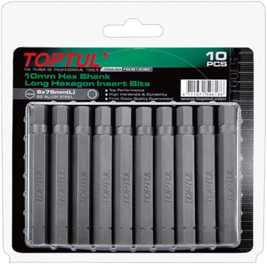 Набор бит Toptul FSDB1205G
