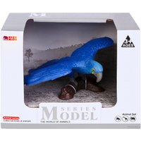 Фигурка Masai Mara Мир диких животных. Птица попугай голубой ара MM211-169