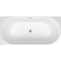 Ванна Wellsee Festive Fox 170x80 28730401R (пристенная ванна (левая) белый глянец, экран, ножки, сифон-автомат хром)