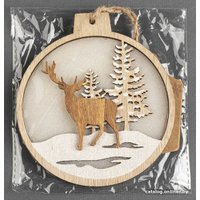 Елочная игрушка Luazon Величавый Олень в лесу 4364318