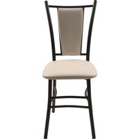 Стул ВВР Марсель (ваниль/черный, экокожа)