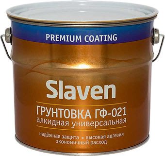 

Алкидная грунтовка Slaven ГФ-021 3.2 кг (светло-серый)