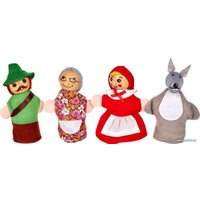 Развивающая игра Bradex Пальчиковый театр Красная шапочка DE 1162