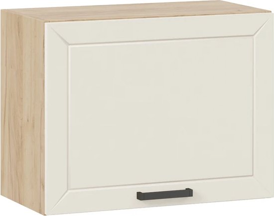 

Шкаф навесной Трия Лорас 1ВВ6Г с одной откидной дверью (дуб крафт золотой/холст брюле)