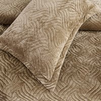 Набор текстиля для спальни Sofi De MarkO Деварта 240x260 Пок-Дв-240x260б (бежевый)