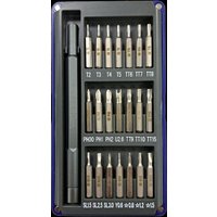 Набор отвертка с битами Workpro WP200511 (21пр)
