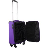 Чемодан-спиннер Rion+ 454 (фиолетовый)