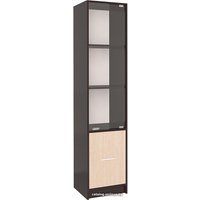 Шкаф-витрина Интерлиния СК-024 (дуб венге/дуб молочный)