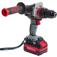 Ударная дрель-шуруповерт P.I.T. PSB20H-13C/2 (с 2-мя АКБ, кейс)