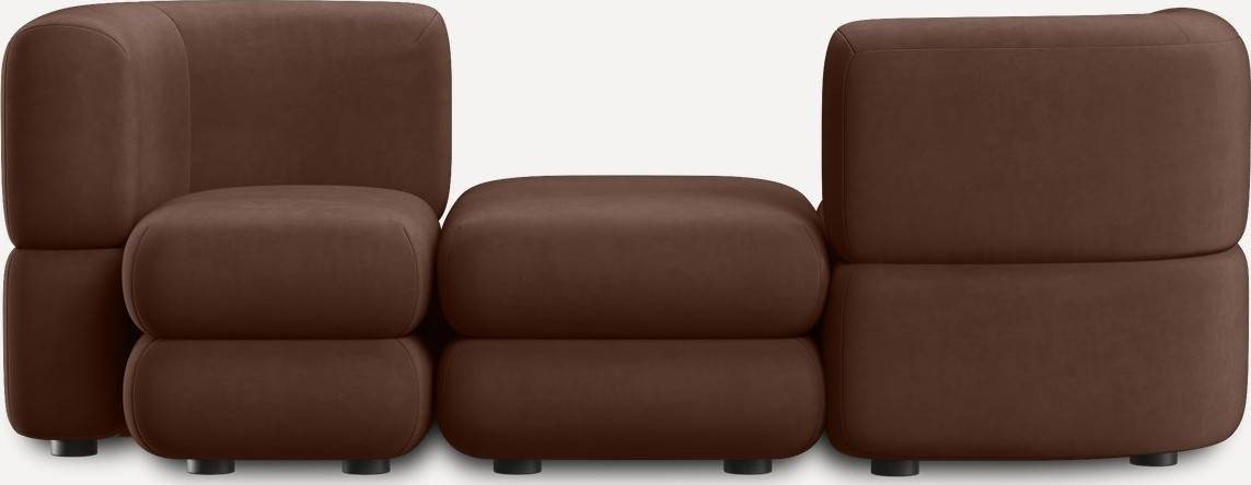 

Модульный диван Divan Brera-3 Velour Cinnamon 242259
