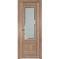 Межкомнатная дверь ProfilDoors 2.90XN L 80x200 (салинас светлый/стекло square матовое)