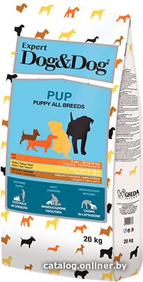 Сухой корм для собак Dog&Dog Expert Puppy All Breeds Pup 20 кг